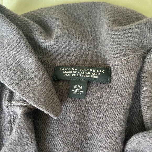 Banana Republic Wool Ruffle Cardigan Size M - Picture 5 of 5